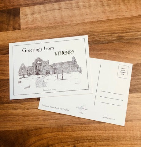 Postcards - Greetings from Athenry (Pack of 4)