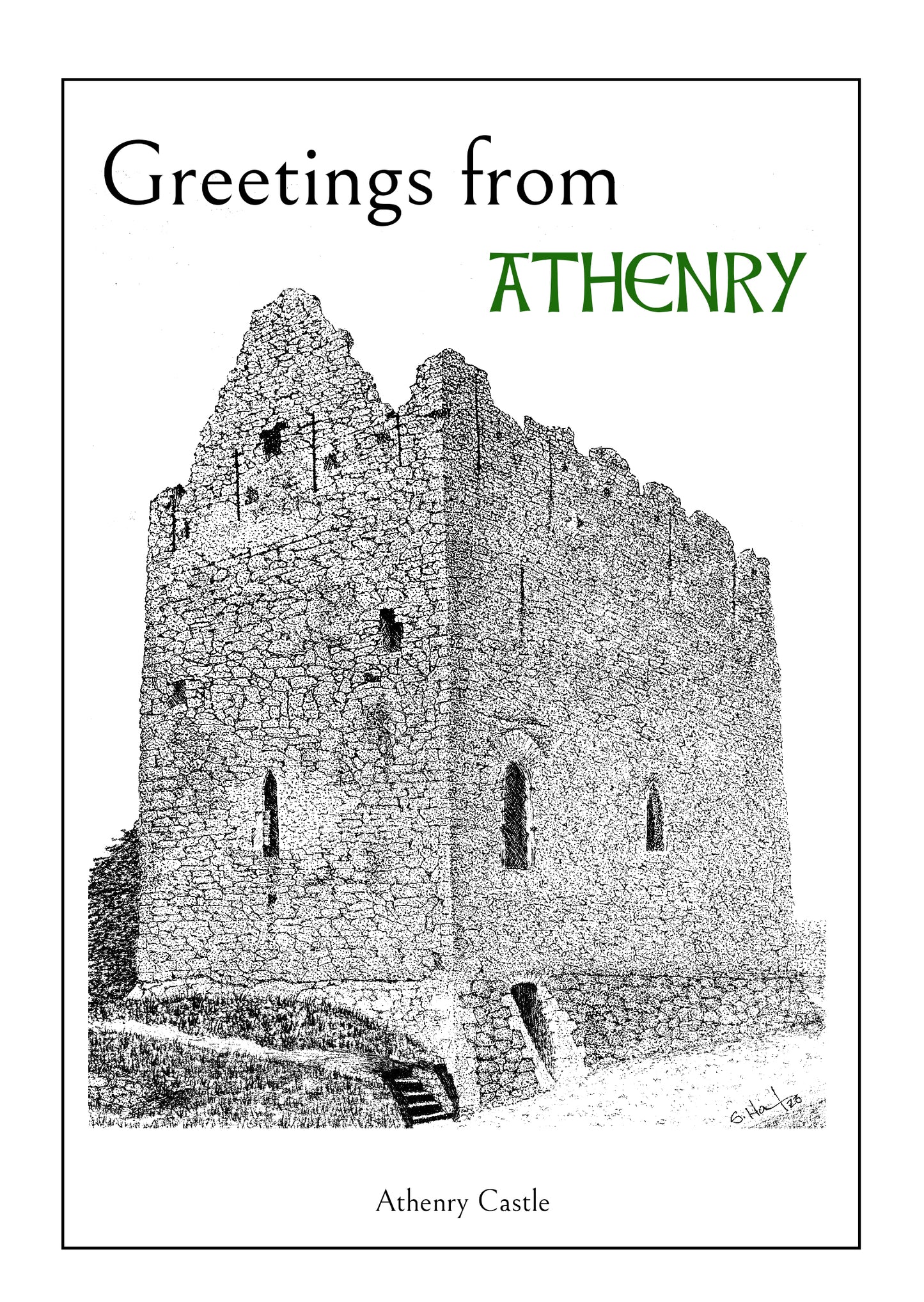 Postcards - Greetings from Athenry (Pack of 4)