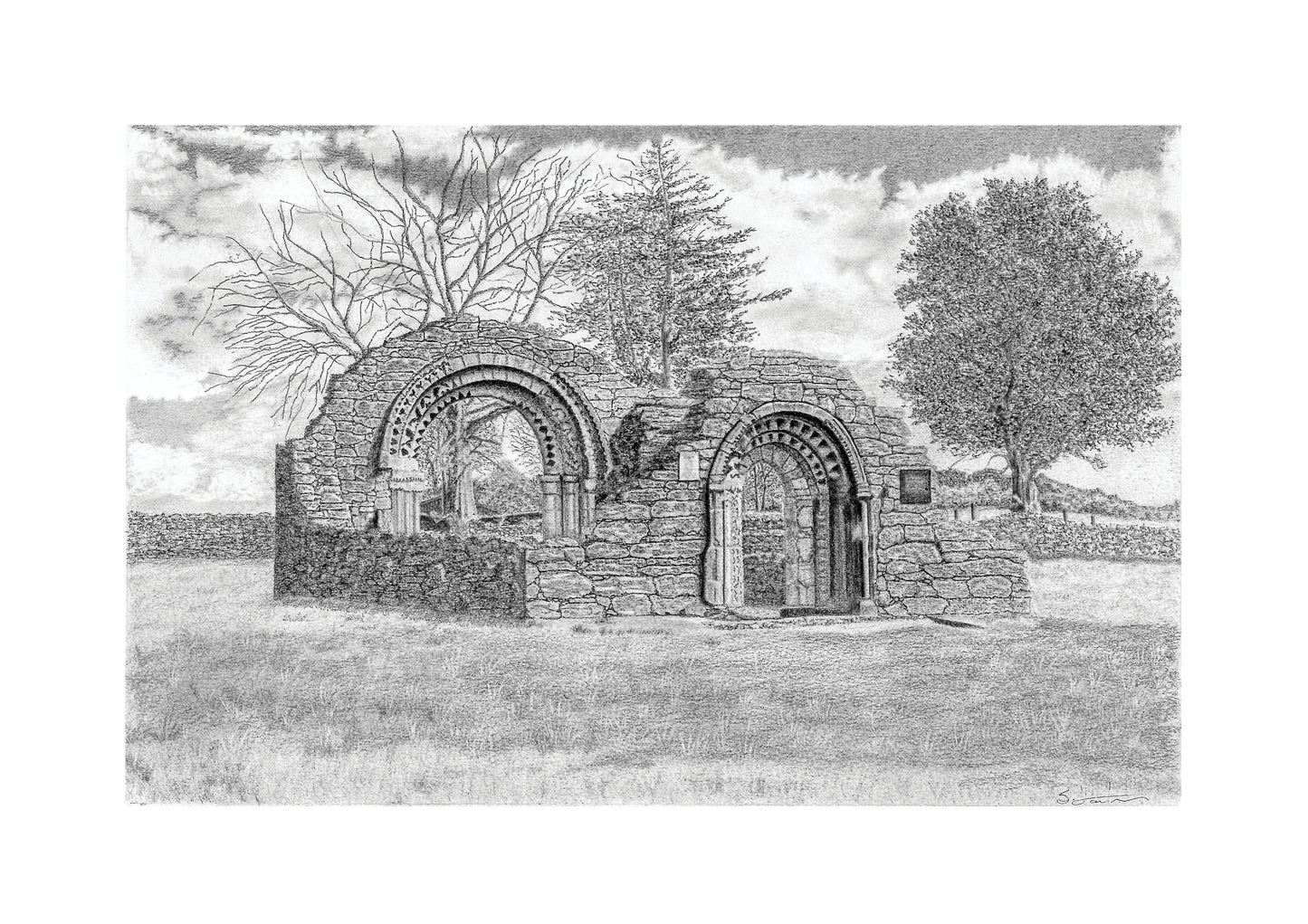 Timeless Devotion - The Nuns Church Clonmacnoise (Original)