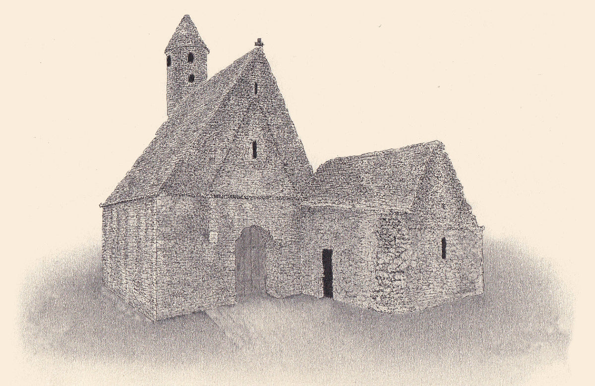 St. Kevin's Church A5 Print