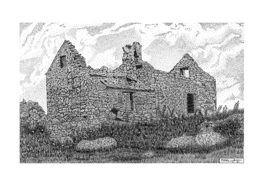 Tragic Remnants: The Ruined Farmhouse on Omey Island and the Lingering Impact of Famine