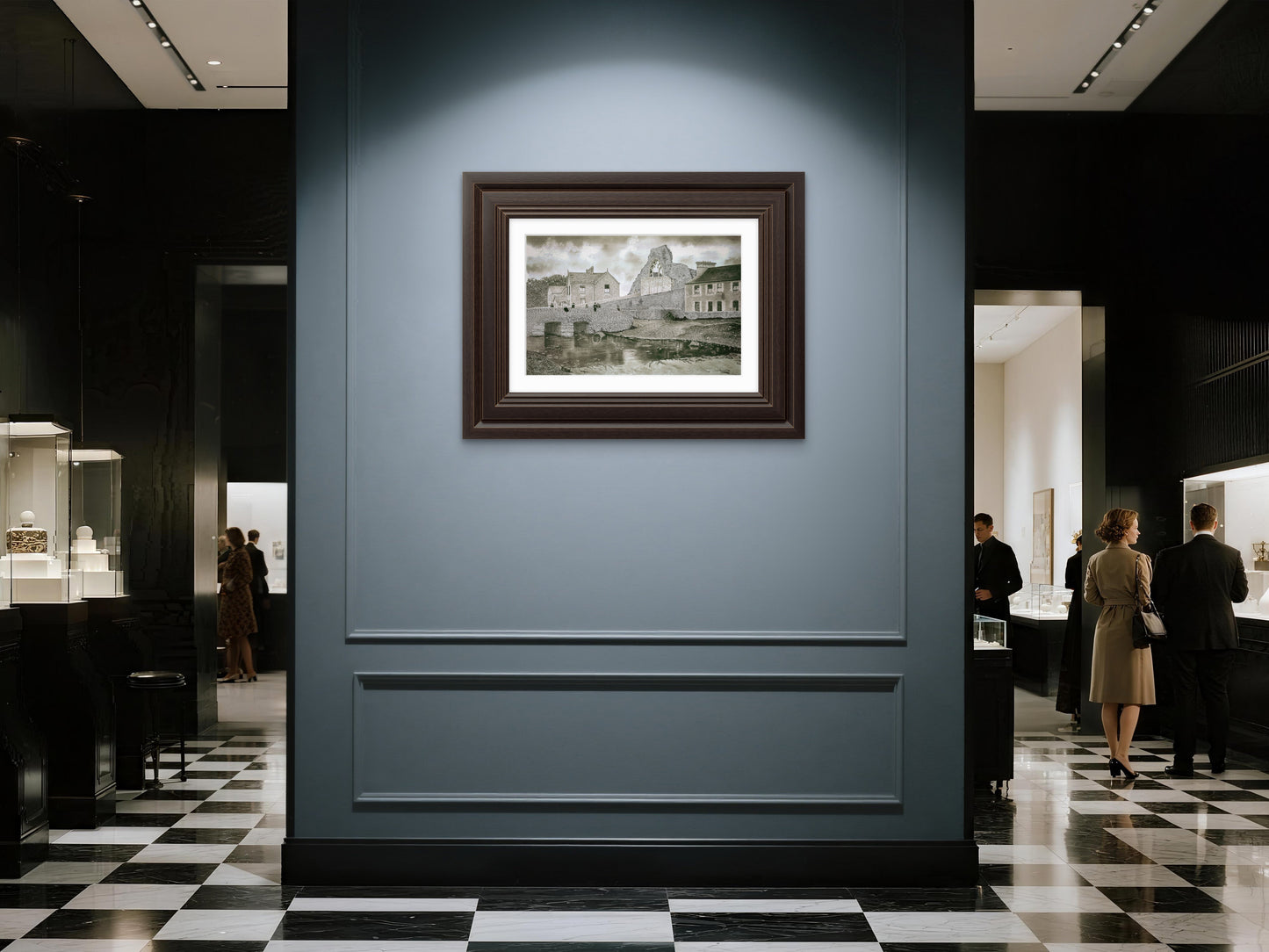 Reflections of Abbey Row - (Original)