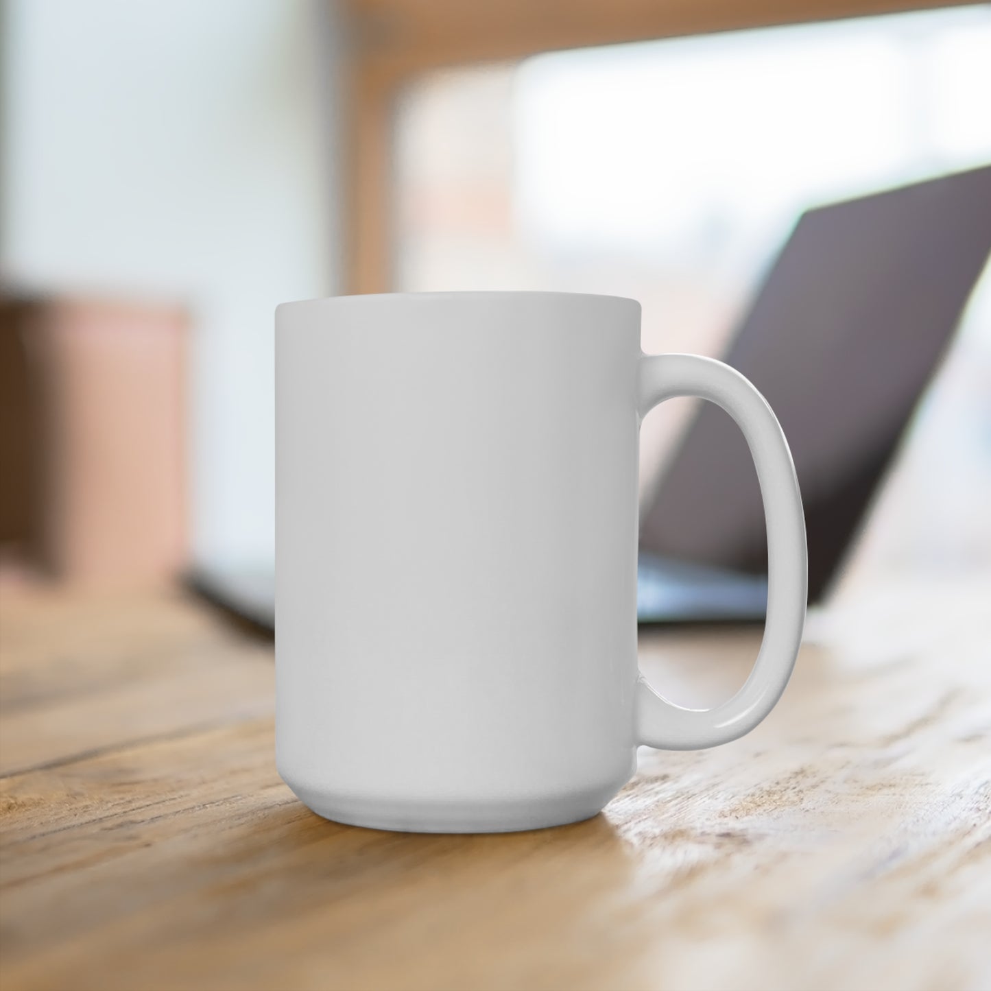 Gloss White Mug 15 oz. - Custom