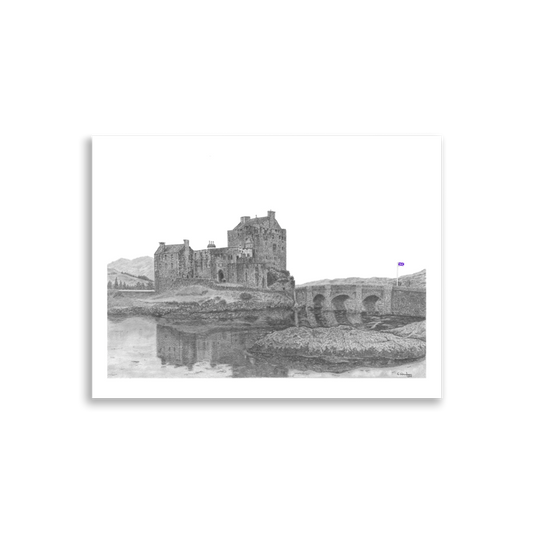 Awe of the Highlands - Eilean Donan Castle (Original)