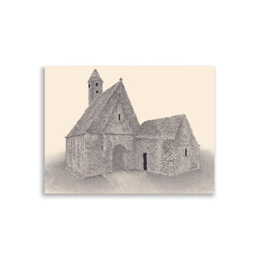 St. Kevin's Church A5 Print