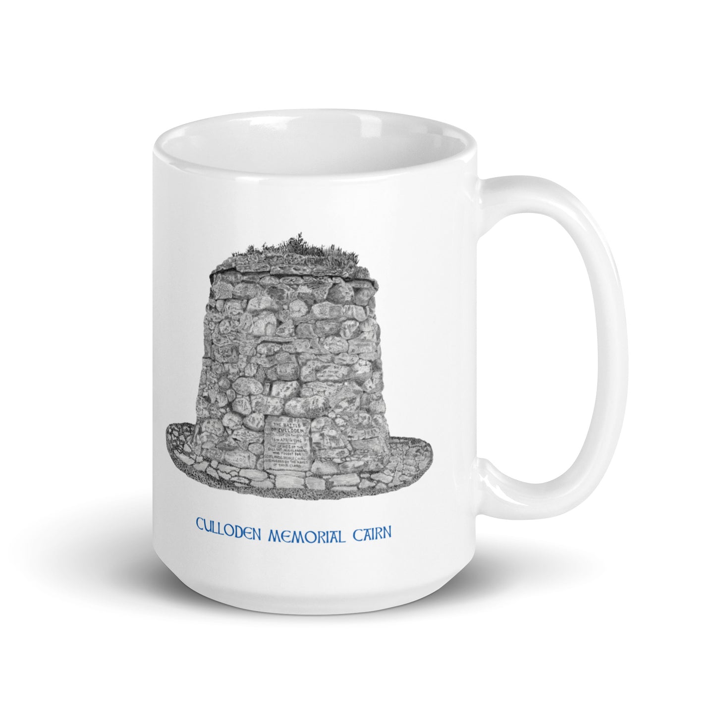 Memorial Cairn at Culloden - Mug